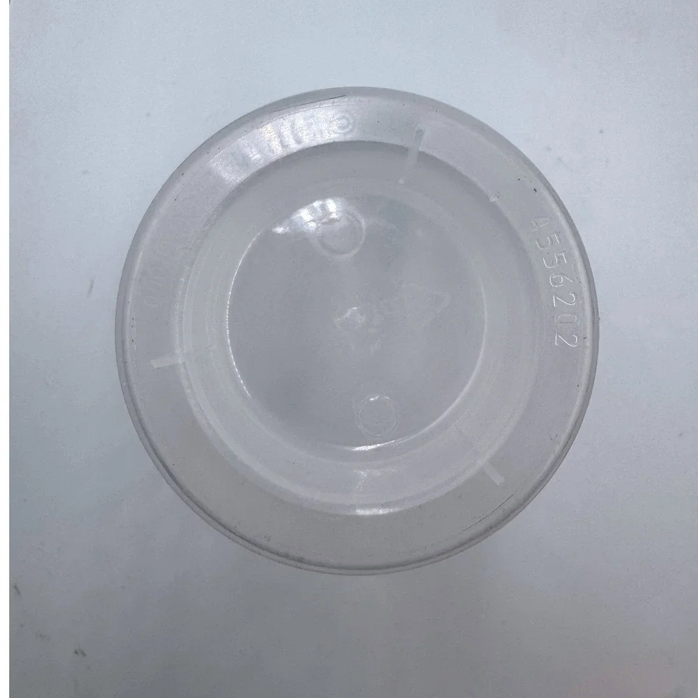 LEGO 2002 Pick A Brick Cup Frosted Translucent Storage Container with Lid 6in
